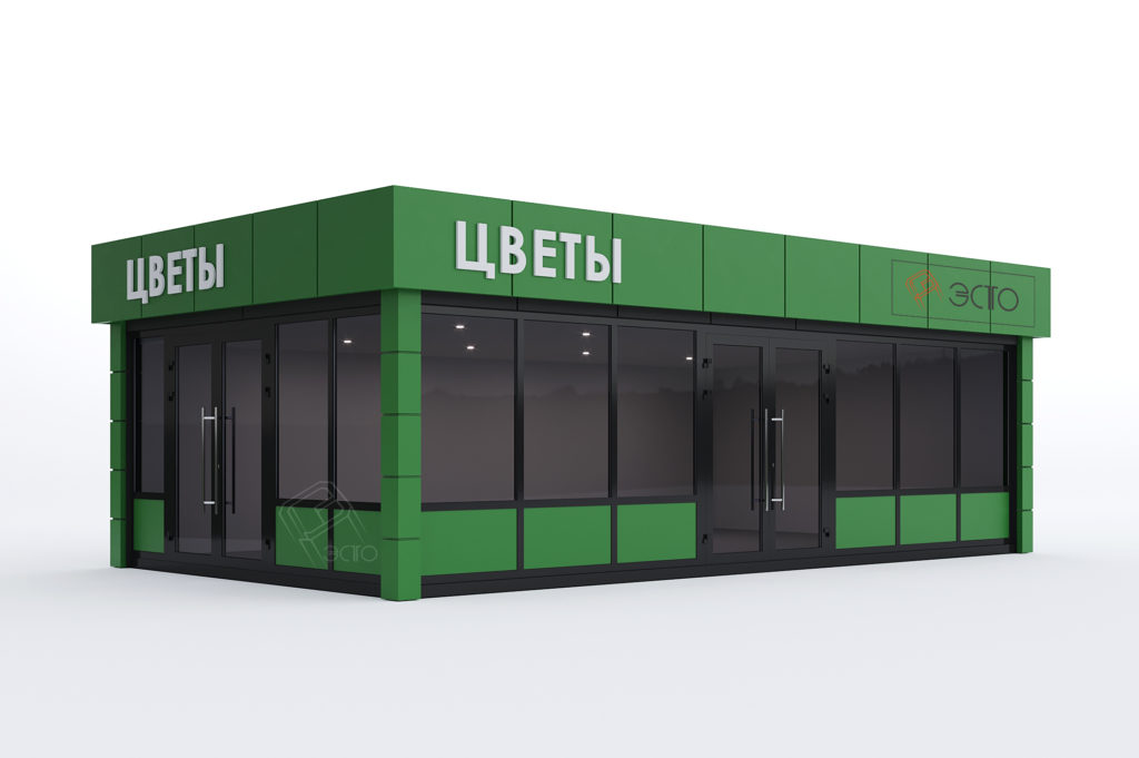 павильон цветы