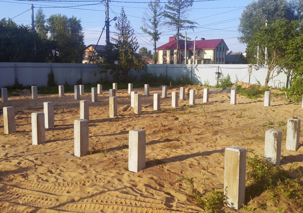 Устройство свайного поля в г. Тверь