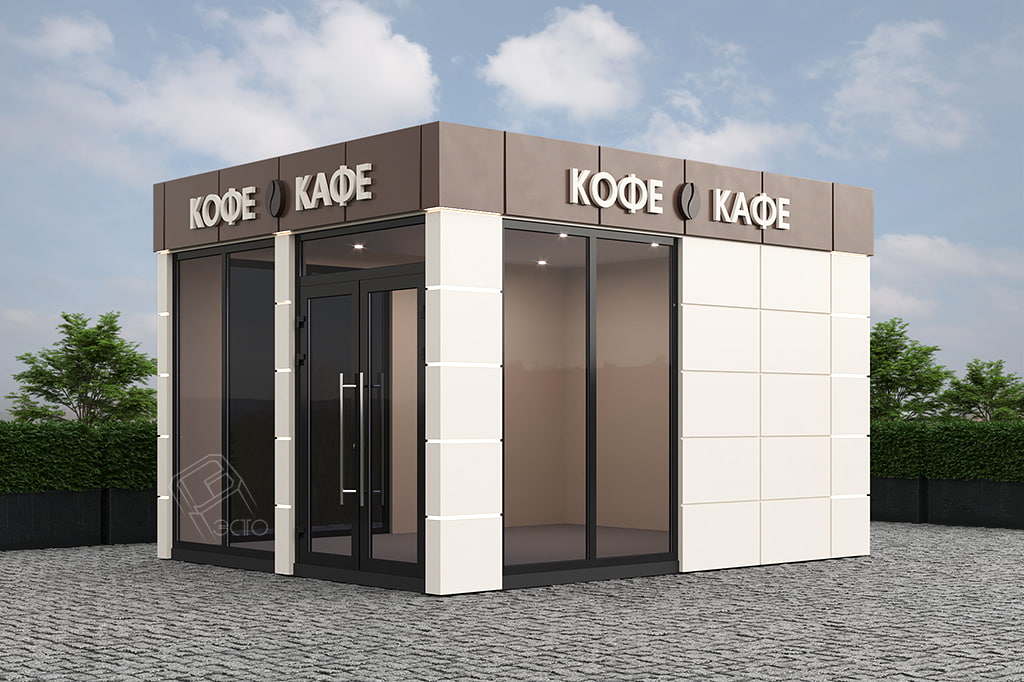 Коммерческий павильон Кафе-Кофе
